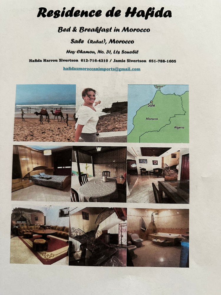 Bed and Breakfast at our Moroccan Home